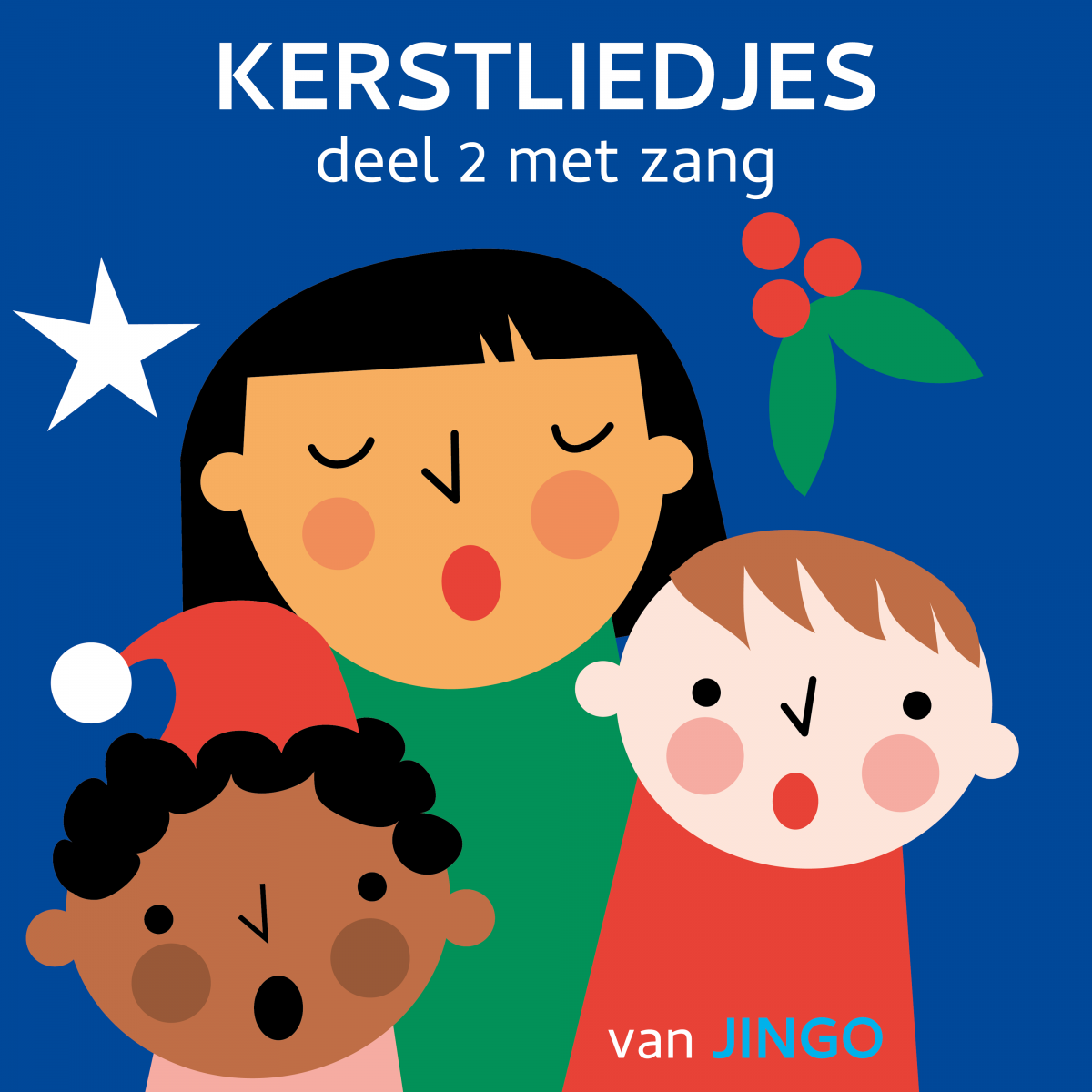 De Kerst ceedee deel 2 Kinderliedjes cd’s JINGO